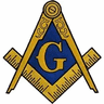 Freemason square and compass